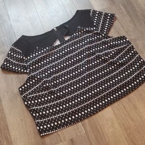 Jessica Simpson Lexi Crop Top Plus size Shirt